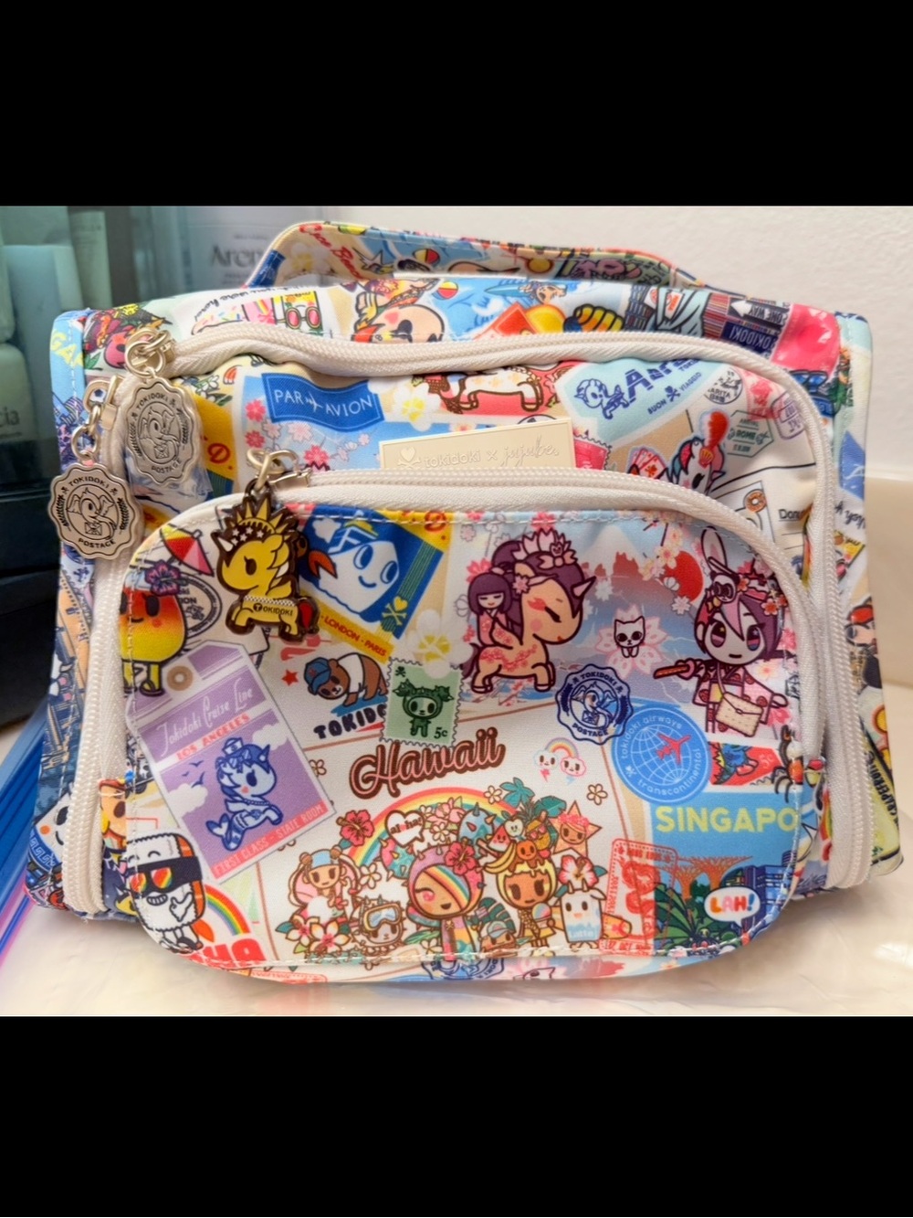 Tokidoki X Jujube Kawaii Around the World Collab NWOT with Flaws